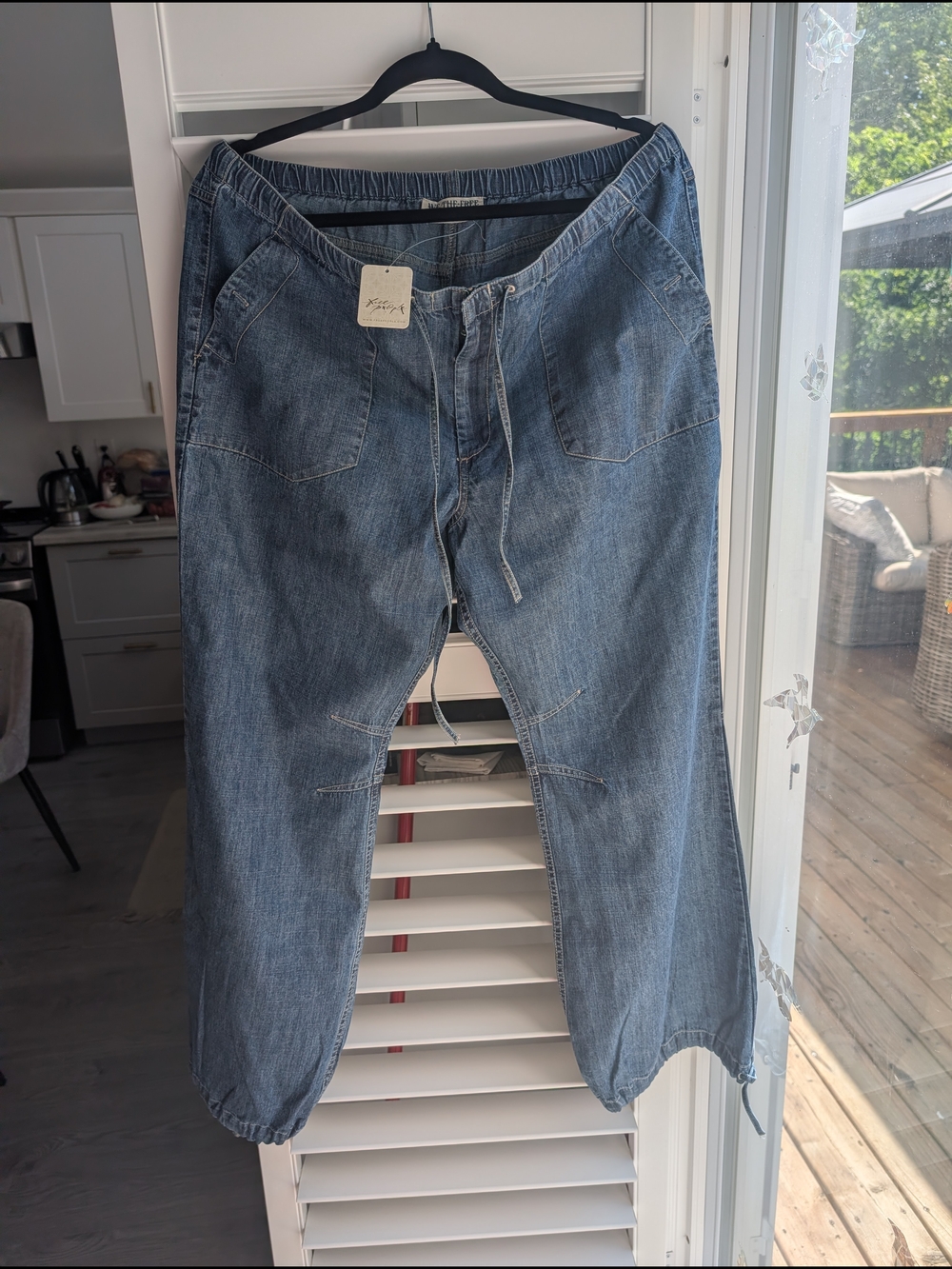 NWT Free People Play Hard Jeans XL